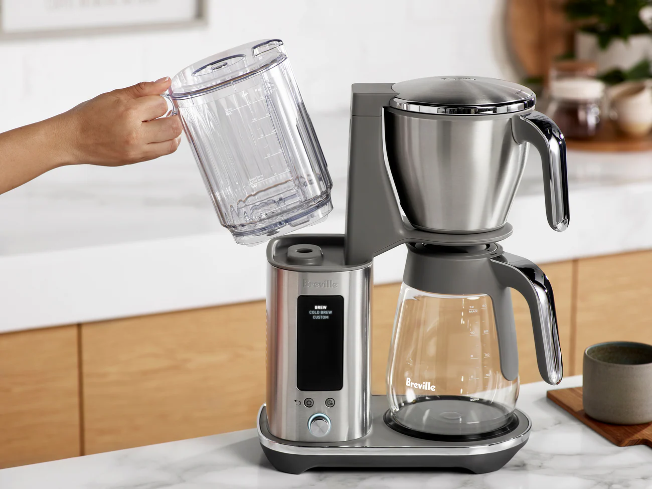 Breville Luxe Brewer GLASS Coffee Machine - Image 9
