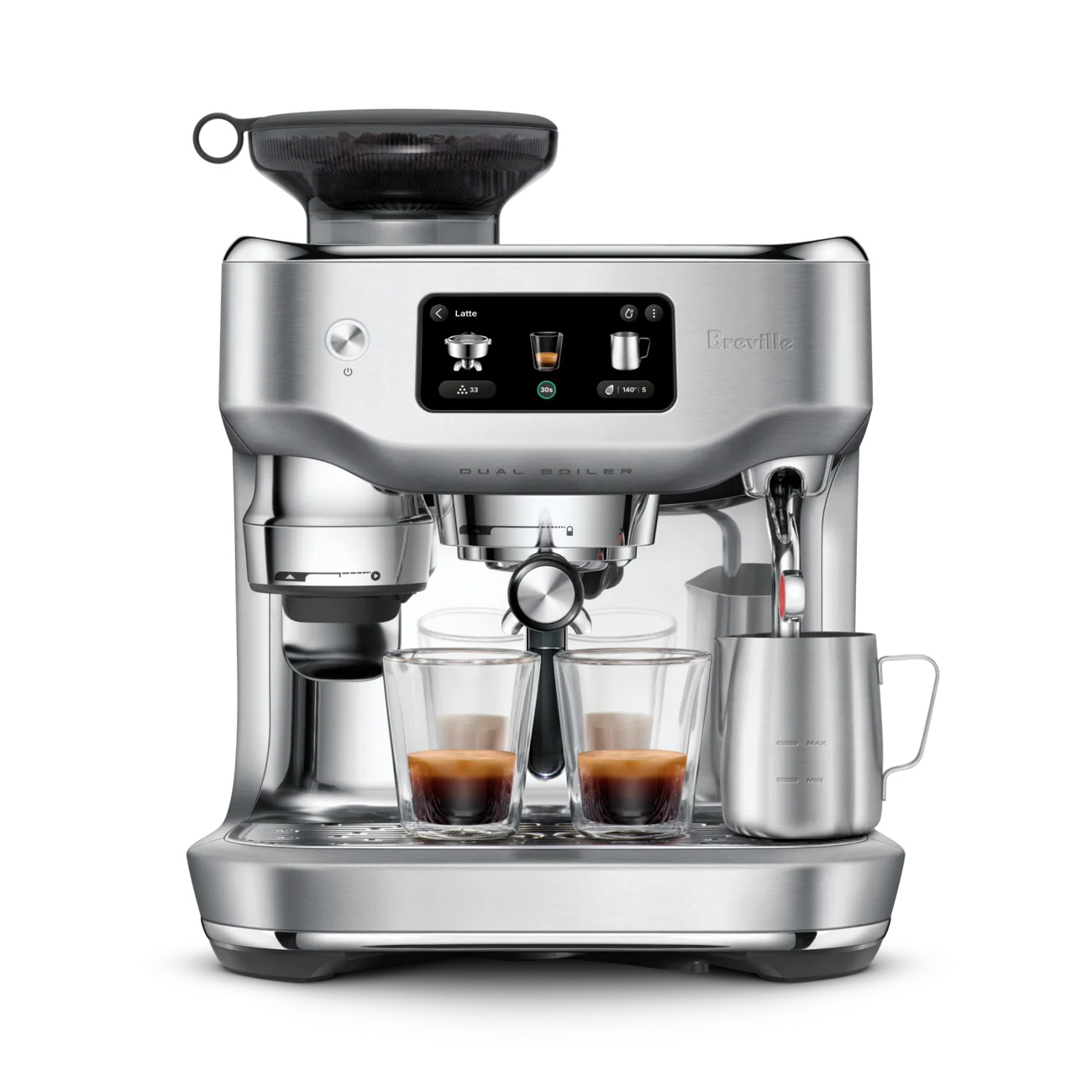 Breville Oracle Dual Boiler Espresso Machine Brushed Stainless Steel