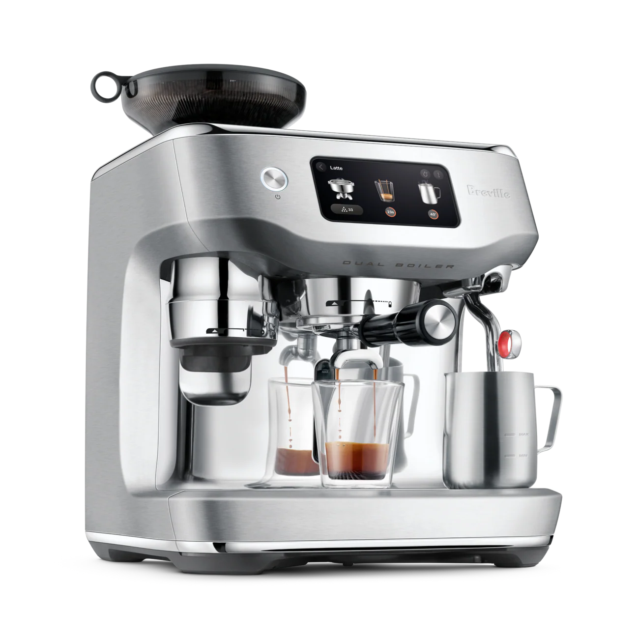 Breville Oracle Dual Boiler Espresso Machine Brushed Stainless Steel - Image 2
