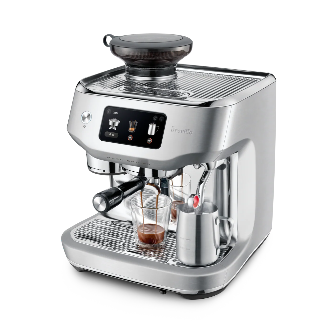 Breville Oracle Dual Boiler Espresso Machine Brushed Stainless Steel - Image 4