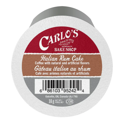 Carlo's Bake Shop Italian Rum Cake Coffee Cups (24)
