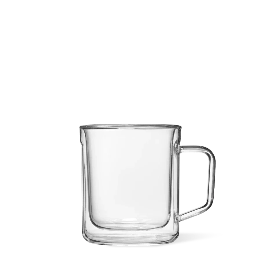 Corkcicle Glass Mug Set (12oz - Set of 2)