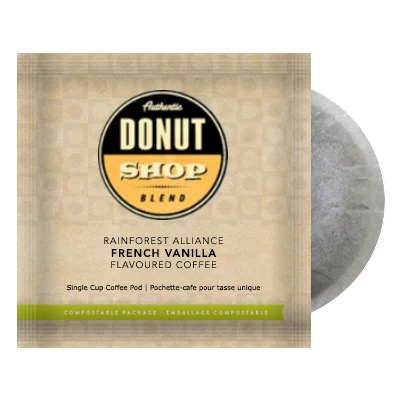 Donut Shop Blend French Vanilla 16 - 100% Compostable Pods