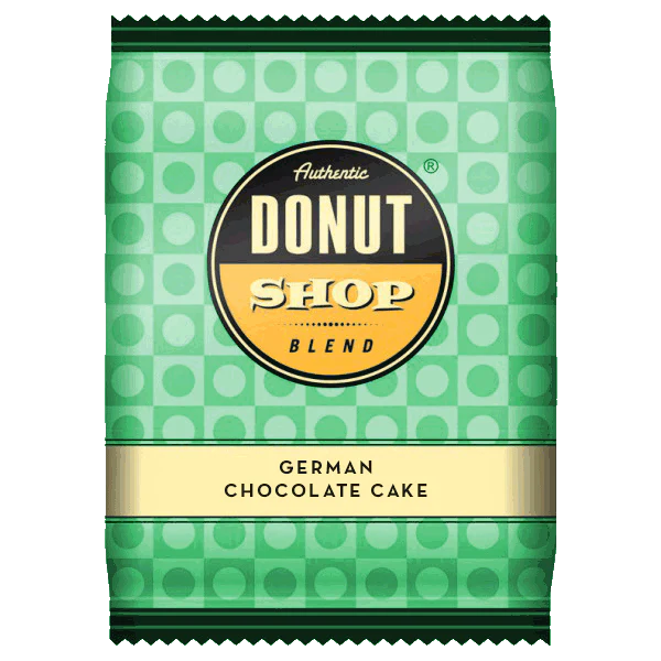 Donut Shop Blend German Chocolate Cake Coffee (2.5oz x 24)