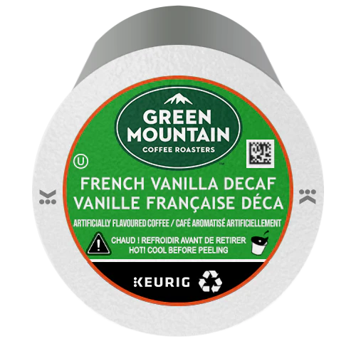 Green Mountain French Vanilla DECAF K-Cup® Pods (24)