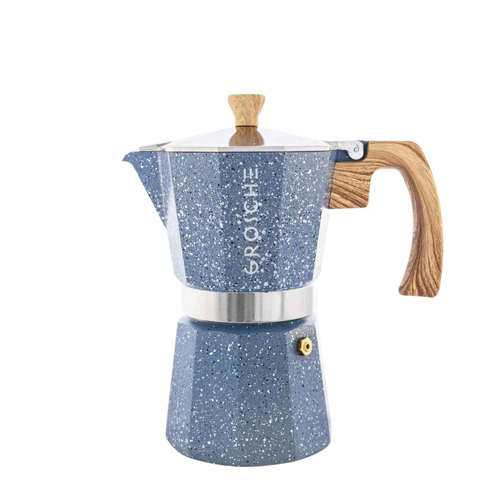 Grosche Milano Stone Stovetop Espresso Maker (6 Cup) - Image 2