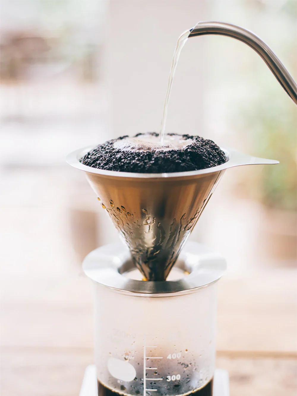 Hario 02 Dual Mesh Filter Dripper - Image 7