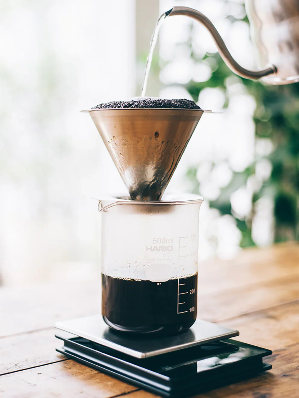Hario 02 Dual Mesh Filter Dripper - Image 8