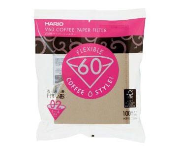 Hario V60-02 Brown Filters (100)