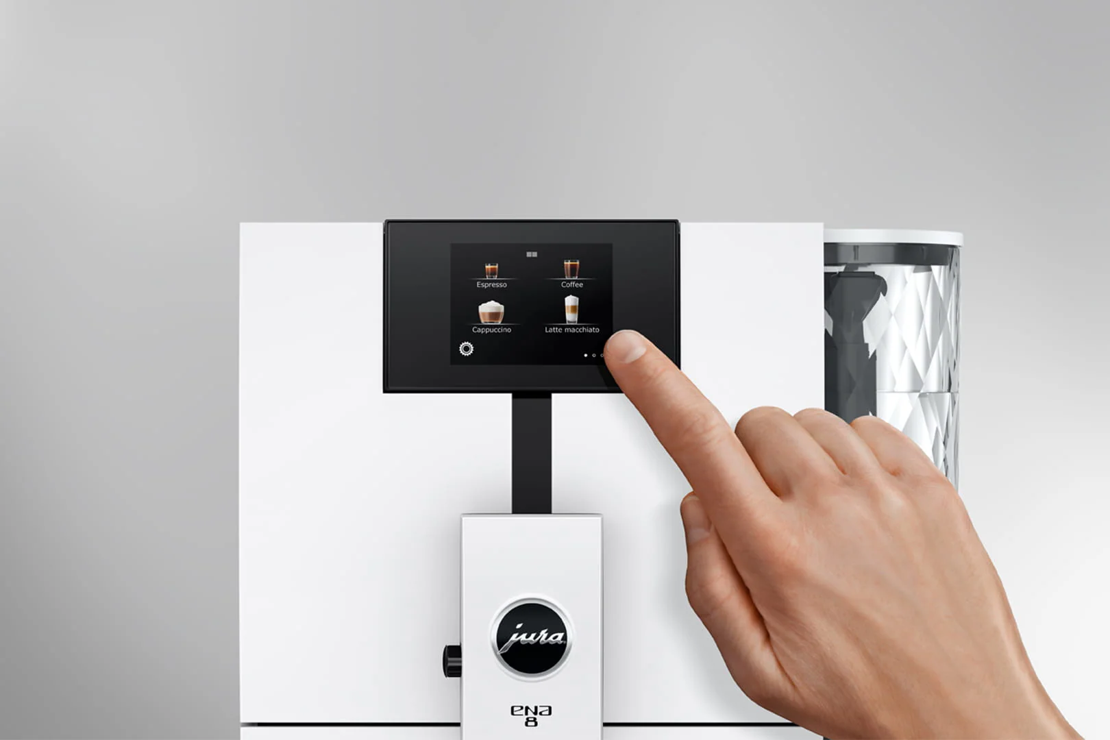 Jura ENA 8 Full Nordic White Automatic Espresso Machine - Image 6