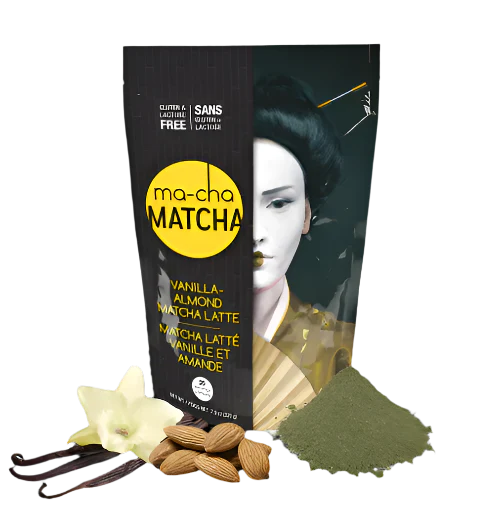Ma-cha Vanilla-Almond Matcha Latte (225g)