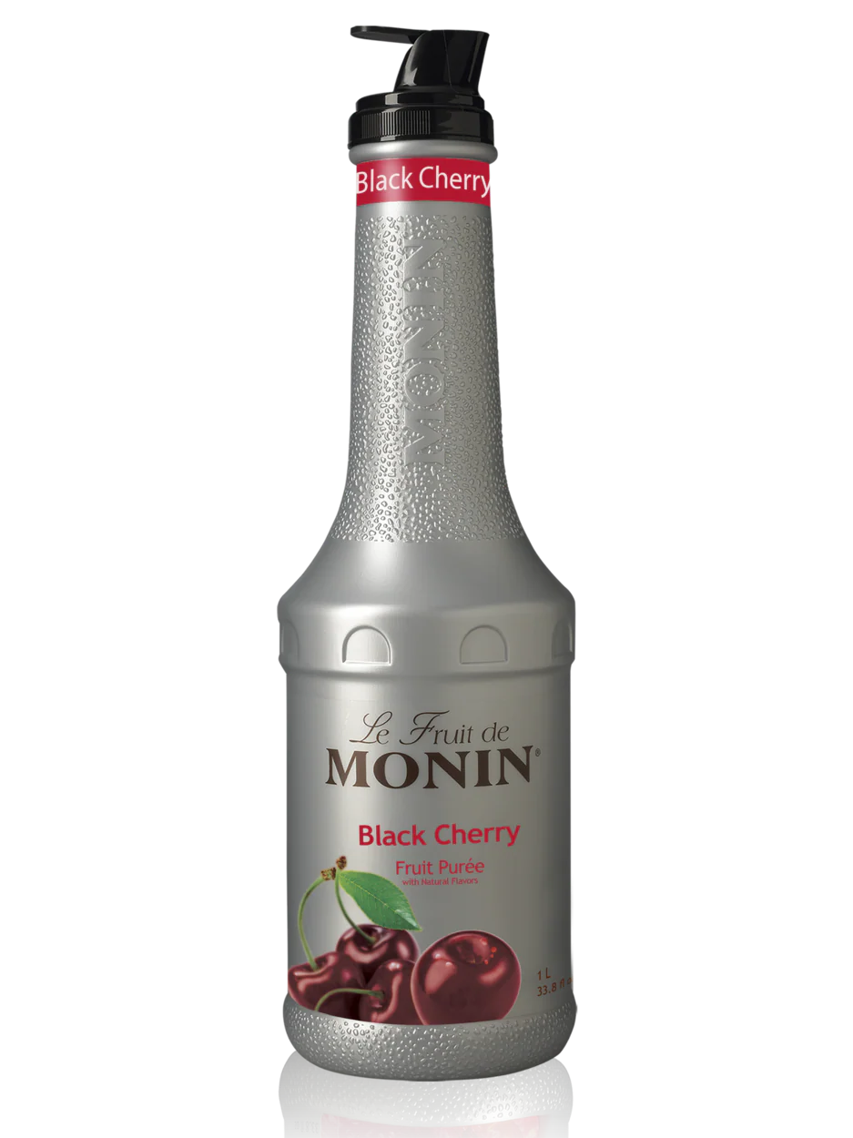 Monin Black Cherry Fruit Puree (1L)