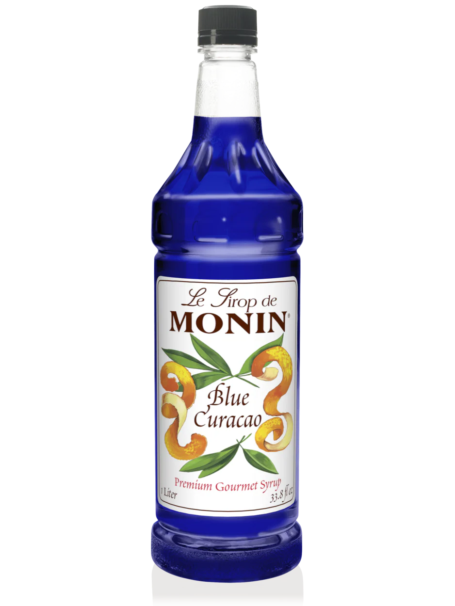 Monin Blue Curacao Syrup - Image 2