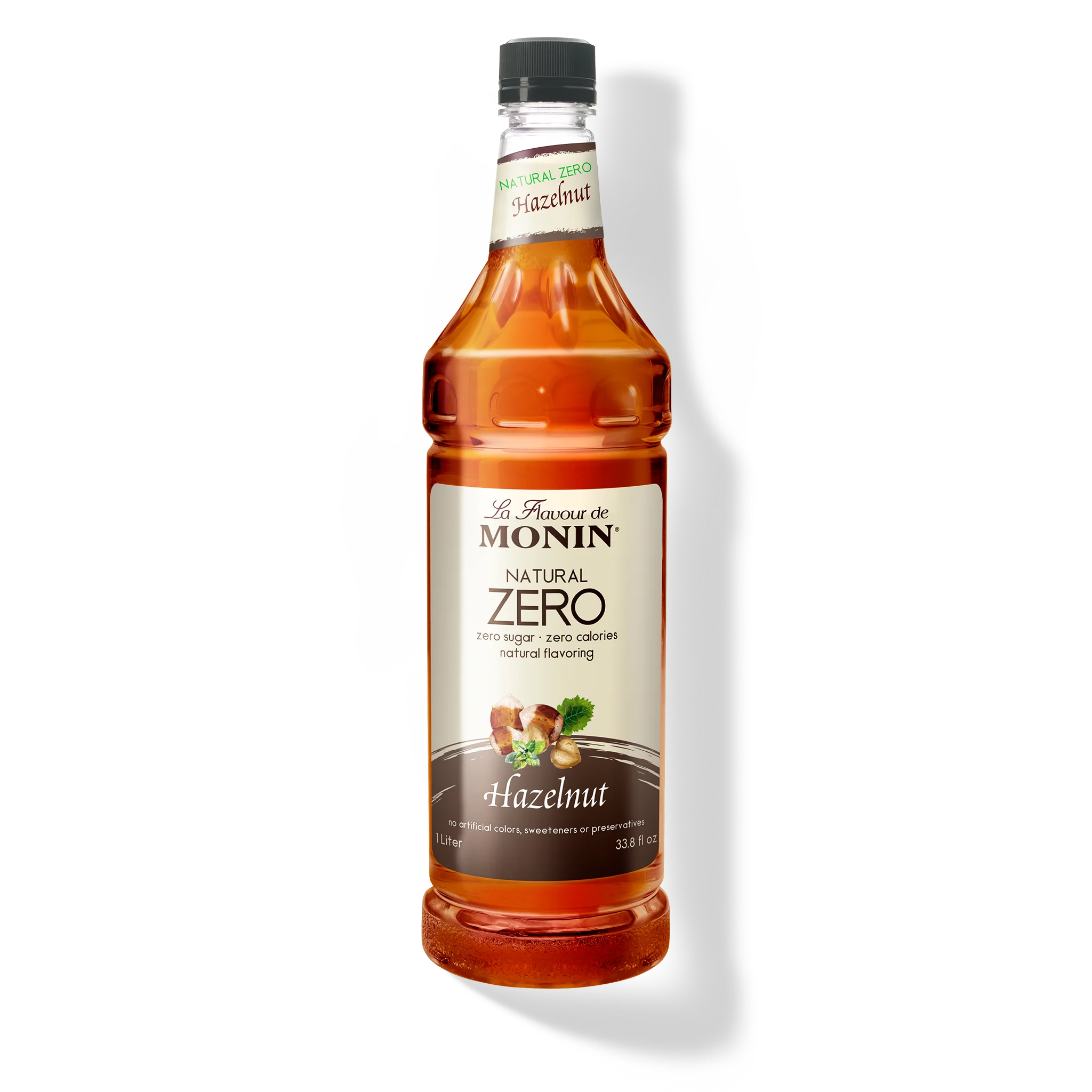 Monin Natural Zero Hazelnut - Image 3