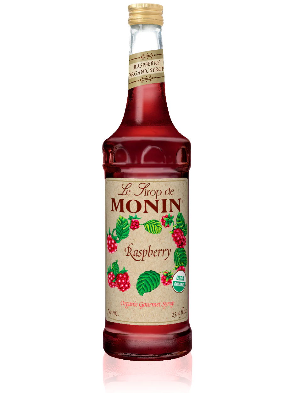 Monin Organic Raspberry Syrup