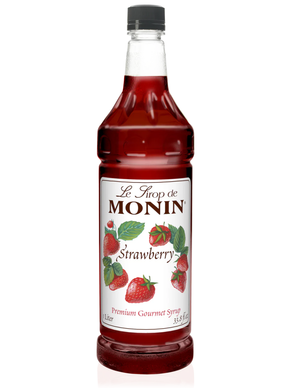 Monin Strawberry Syrup - Image 2
