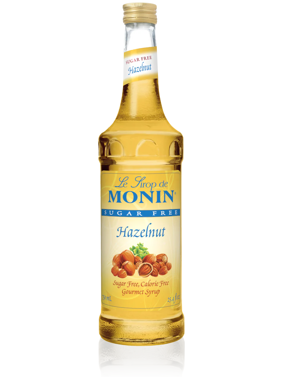 Monin Sugar Free Hazelnut Syrup