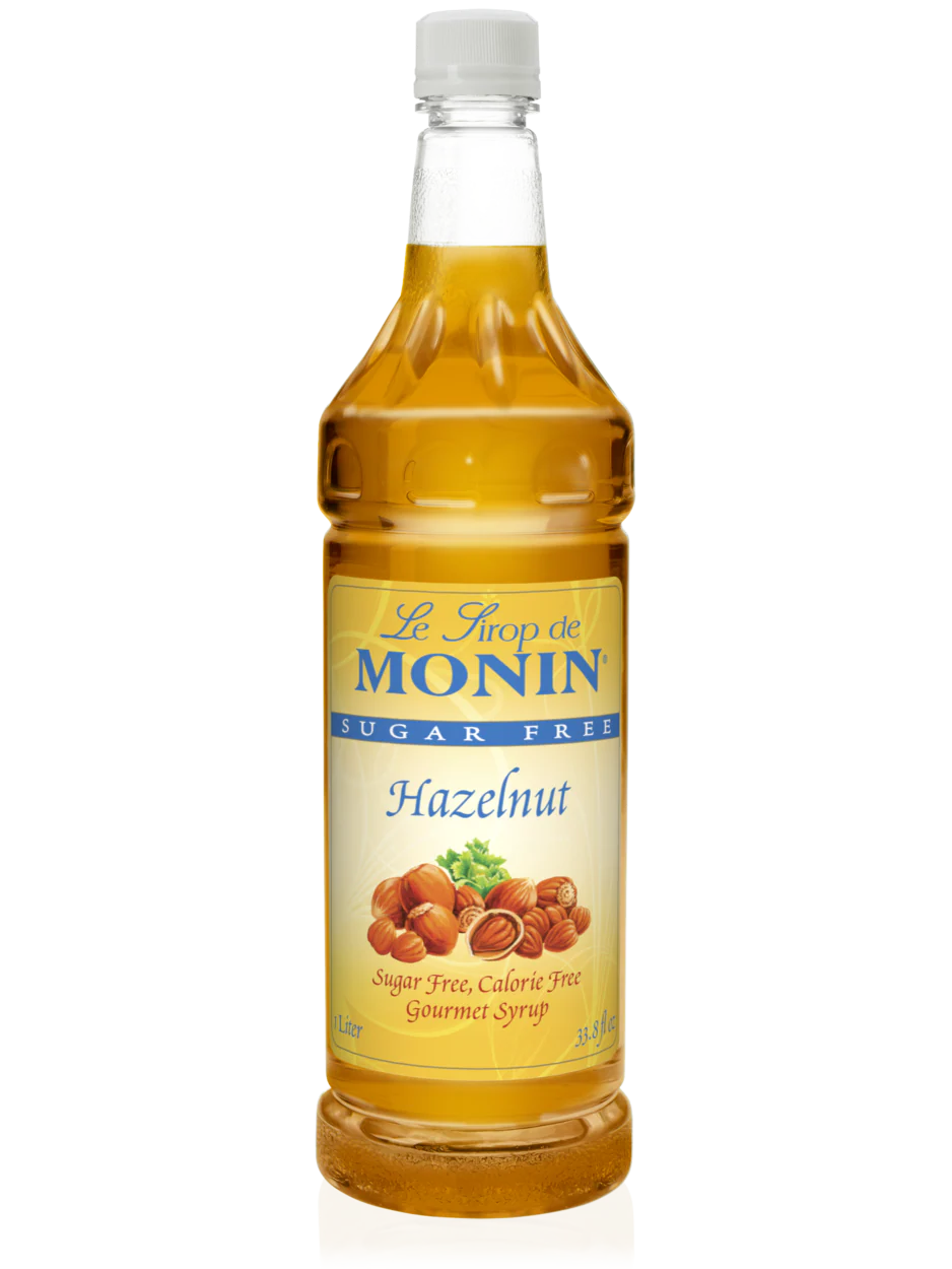 Monin Sugar Free Hazelnut Syrup - Image 2