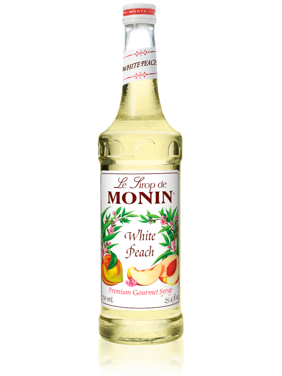 Monin White Peach Syrup