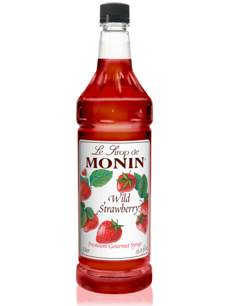 Monin Wild Strawberry Syrup