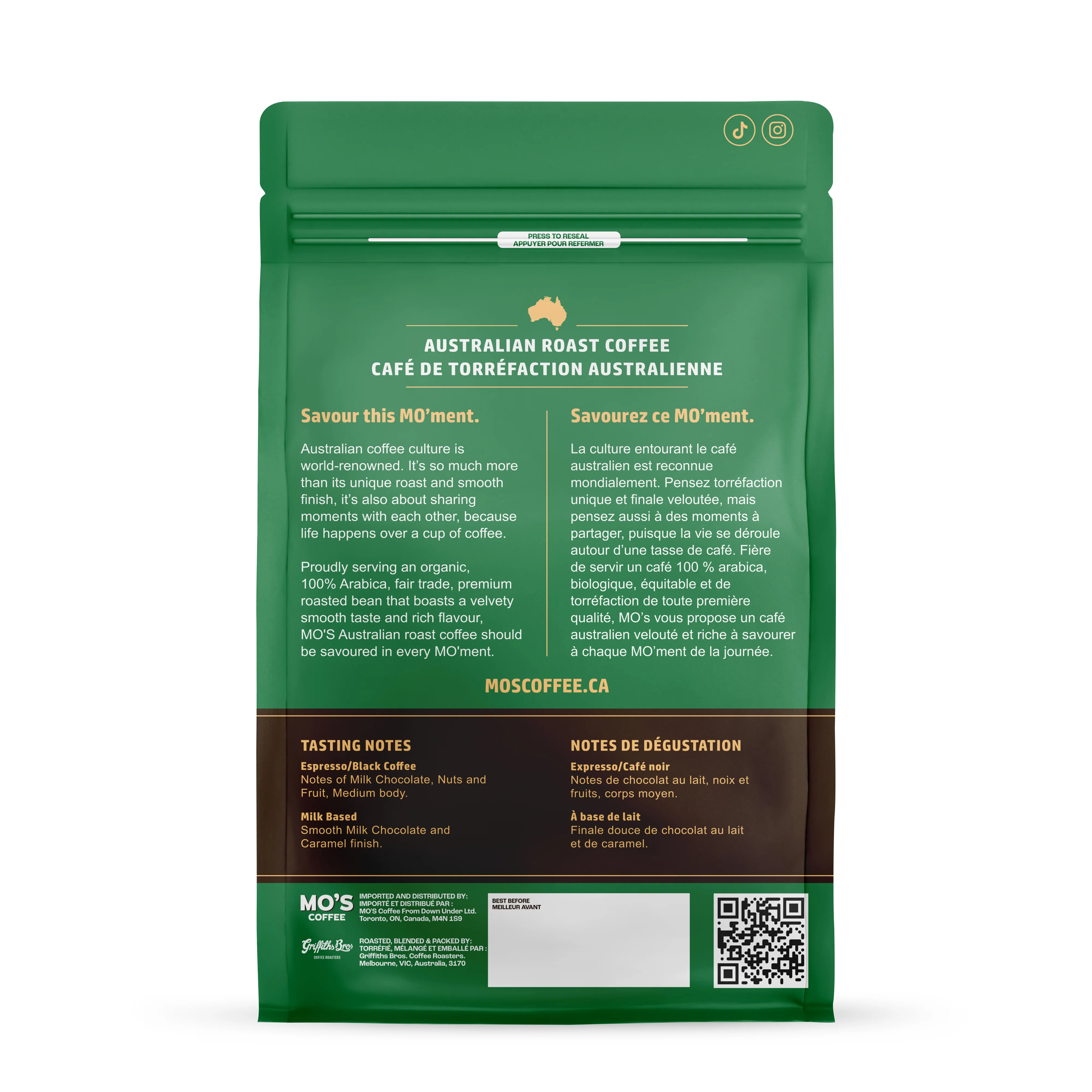 Mo's Beach Blend Coffee Beans - Image 2
