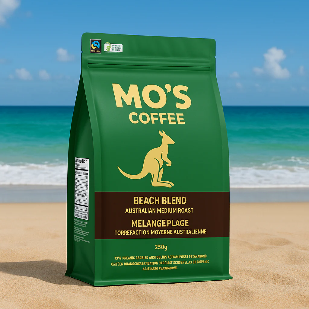 Mo's Beach Blend Coffee Beans - Image 4