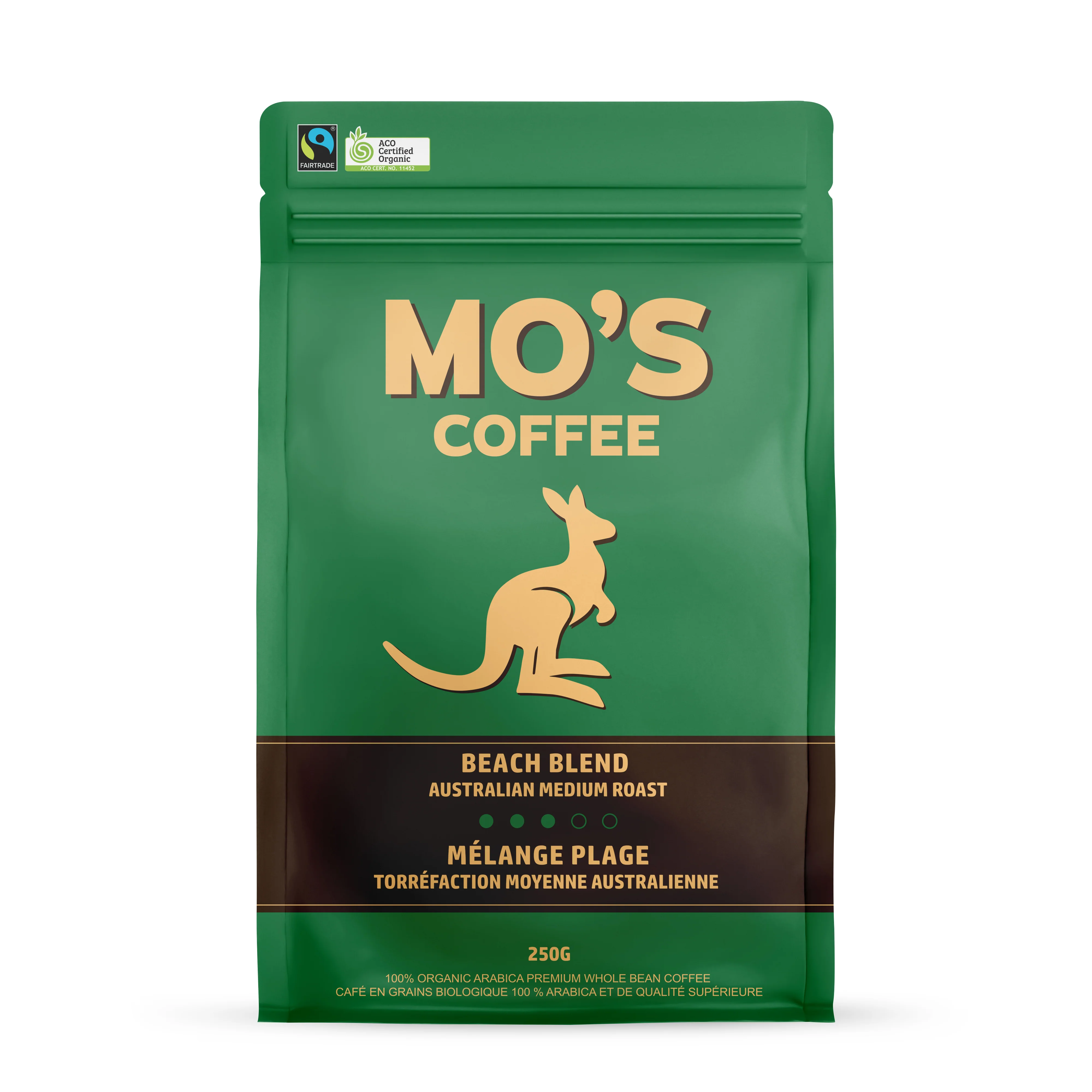 Mo's Beach Blend Coffee Beans - Image 5