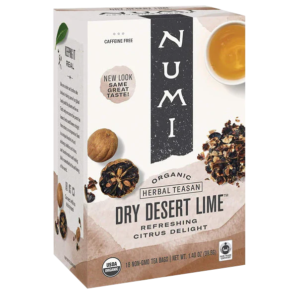 Numi Dry Desert Lime Tea Bags (18) - Image 2