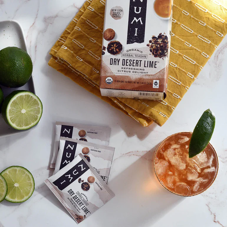 Numi Dry Desert Lime Tea Bags (18) - Image 4