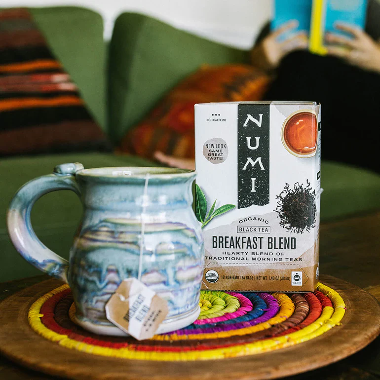 Numi Breakfast Blend Tea Bags (18) - Image 3