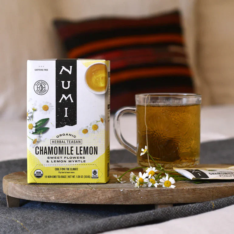 Numi Chamomile Lemon Tea Bags (18) - Image 3
