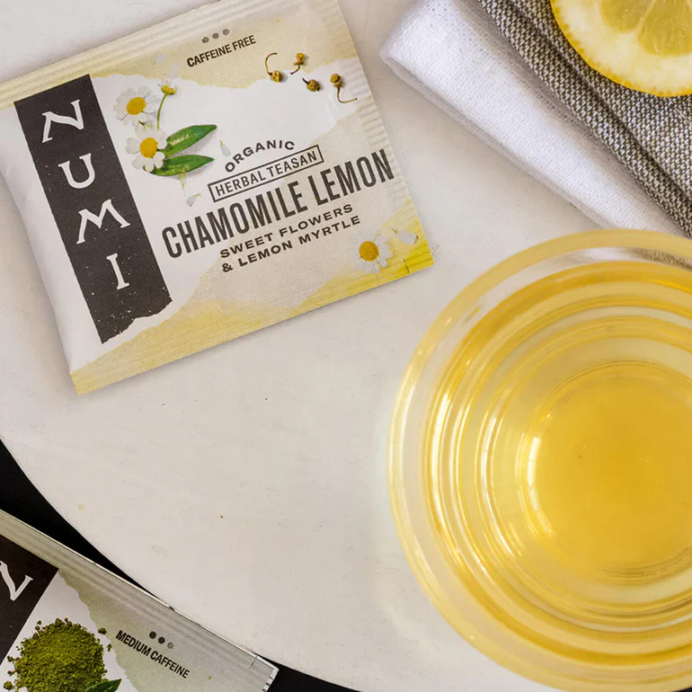 Numi Chamomile Lemon Tea Bags (18) - Image 4