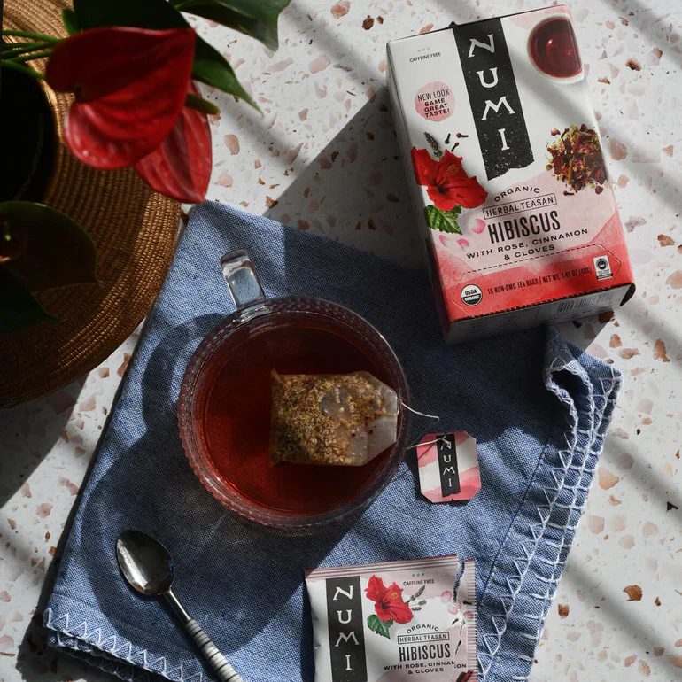 Numi Hibiscus Tea Bags (16) - Image 4