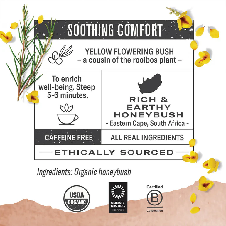 Numi Honeybush Tea Bags (18) - Image 2