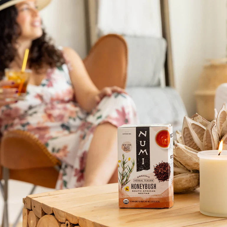 Numi Honeybush Tea Bags (18) - Image 4