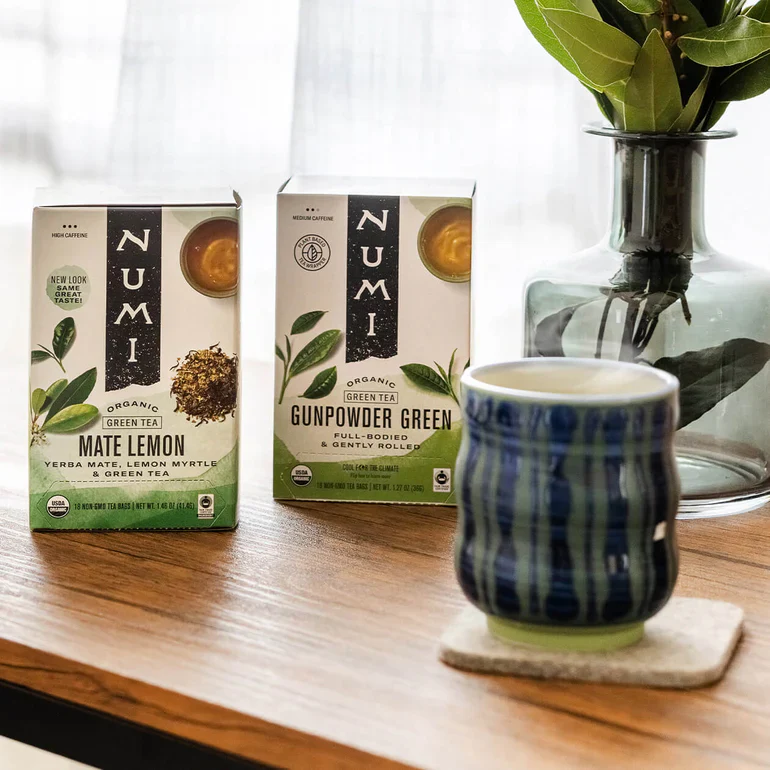 Numi Mate Lemon Tea Bags (18) - Image 3
