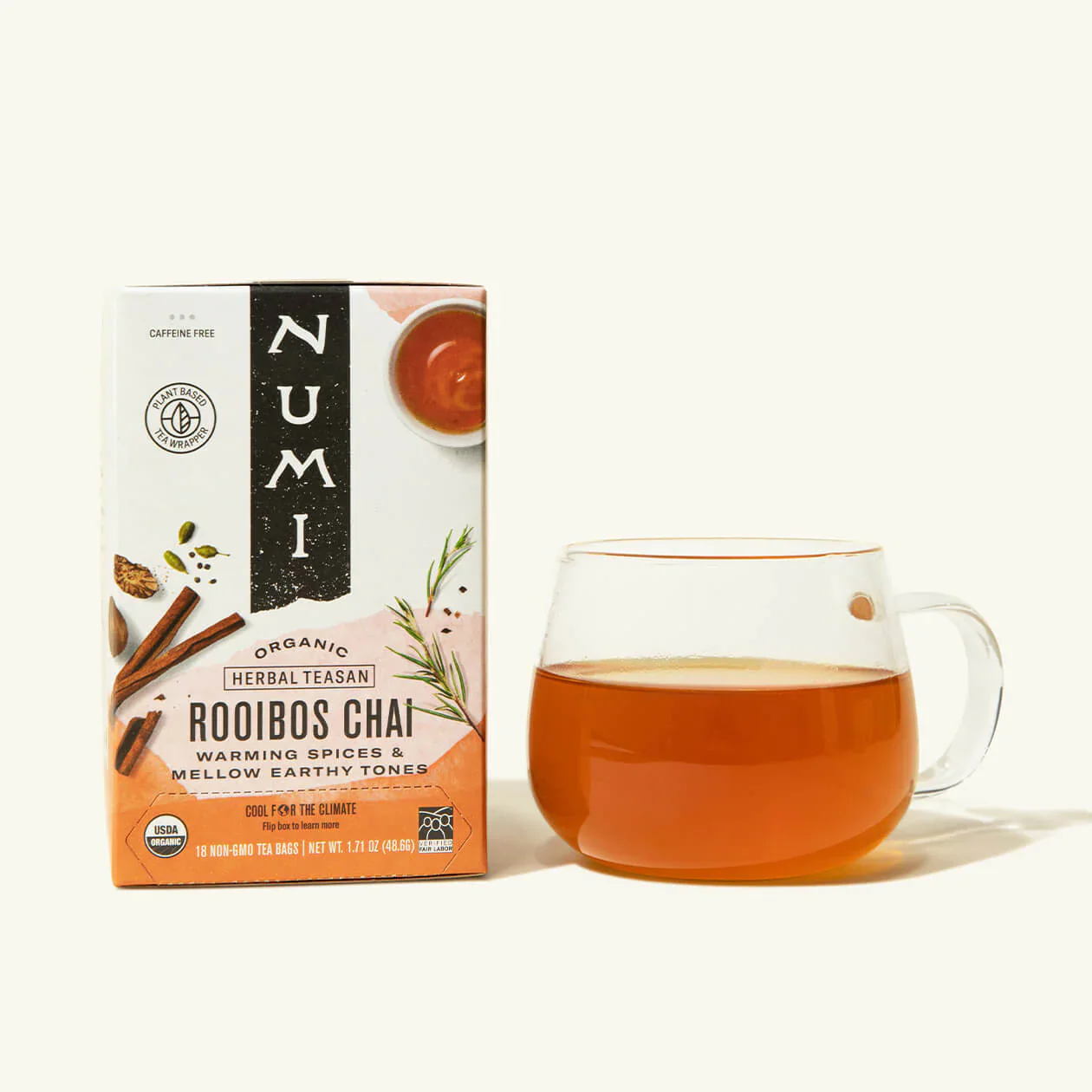 Numi Rooibos Chai Tea Bags (18)