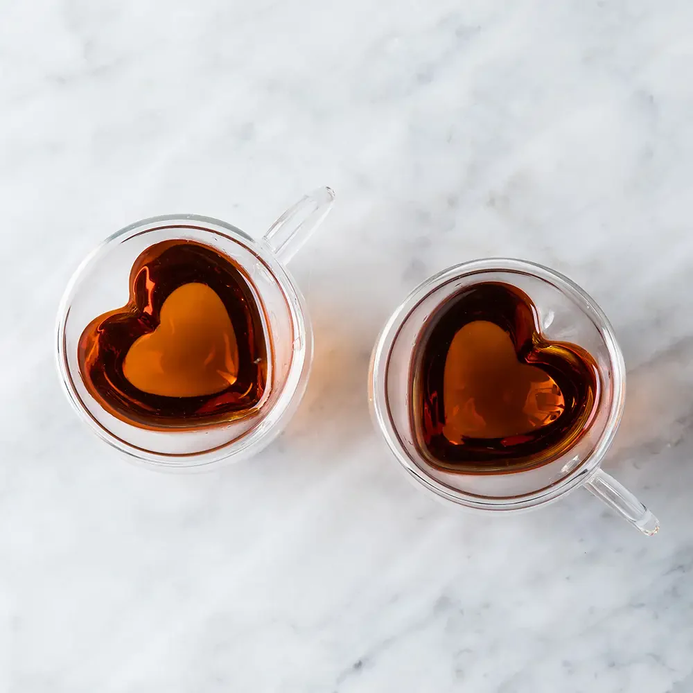 Safdie & Co. Amore Americano Mugs (2 x 300ml) - Image 2