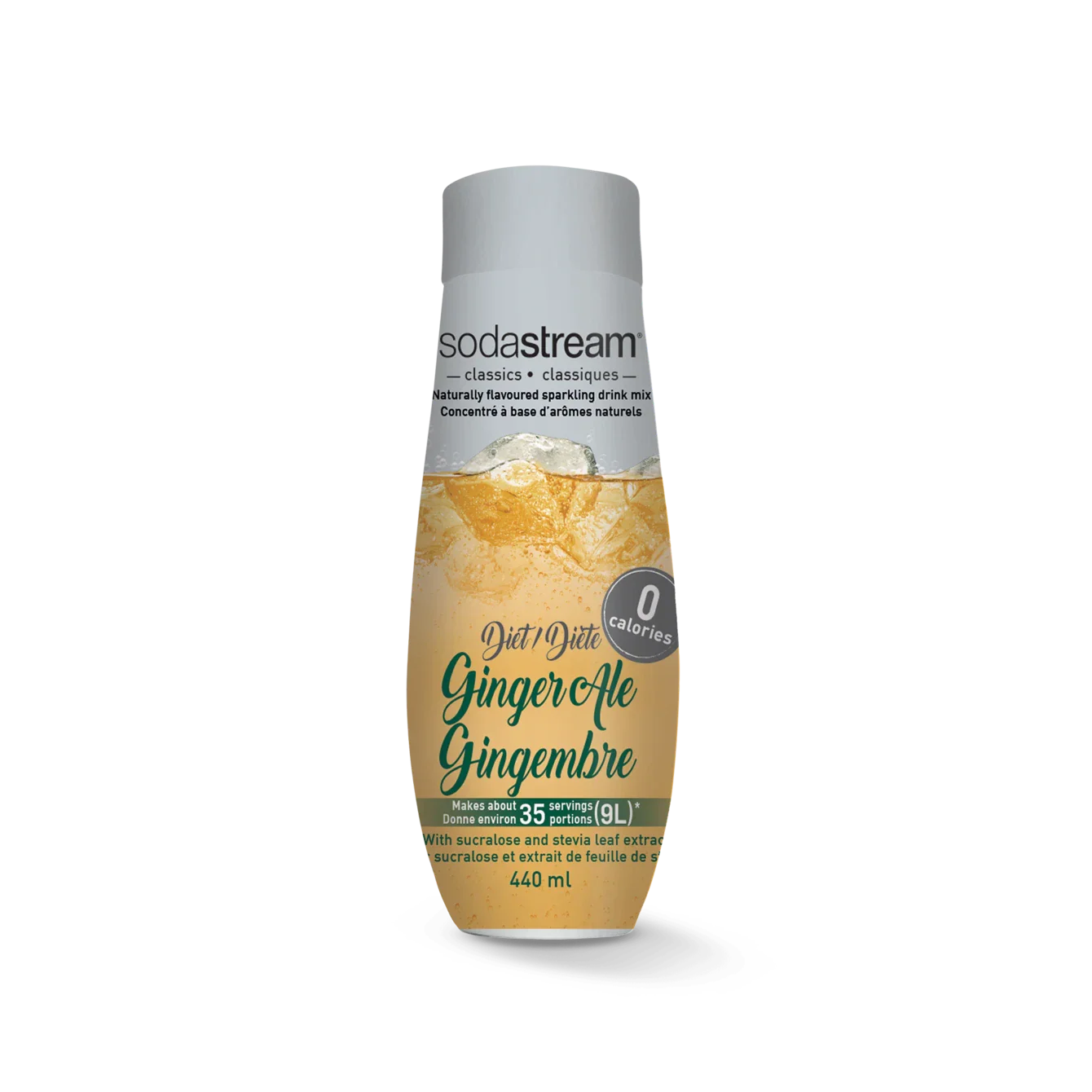 SodaStream Diet Ginger Ale Soda Mix (440ml)