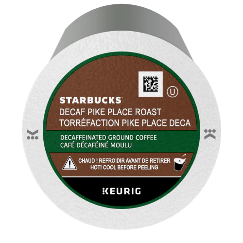 Starbucks DECAF Pike Place K-Cups® (24)