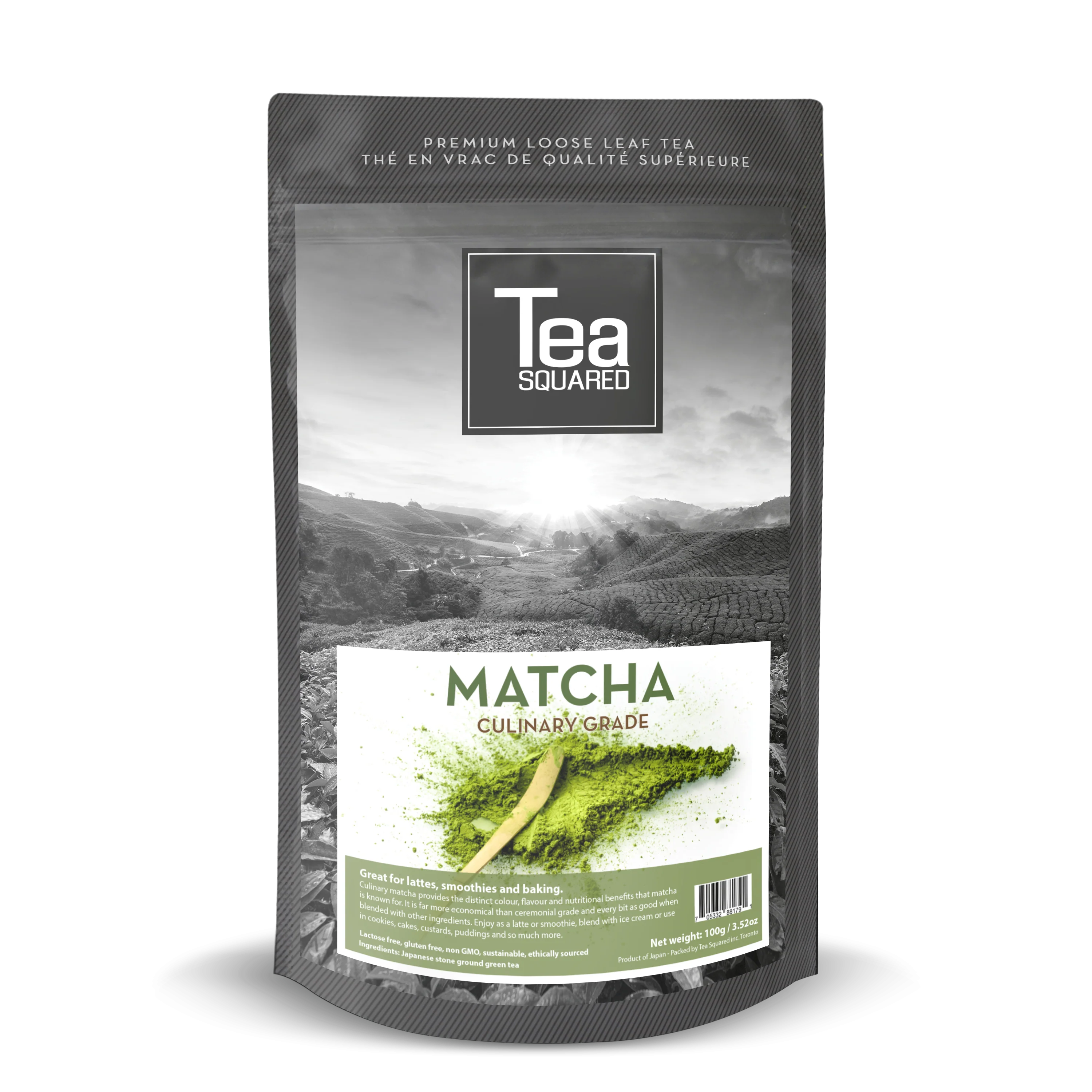 Tea Squared Culinary Grade Matcha (100g)