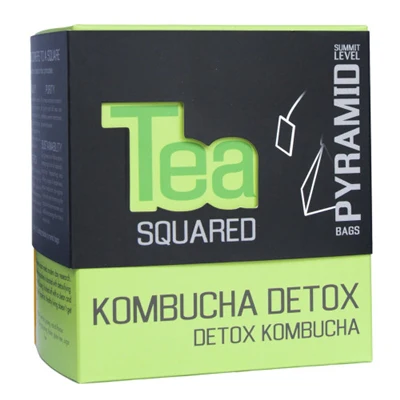 Tea Squared Kombucha Detox Pyramid Tea Bags