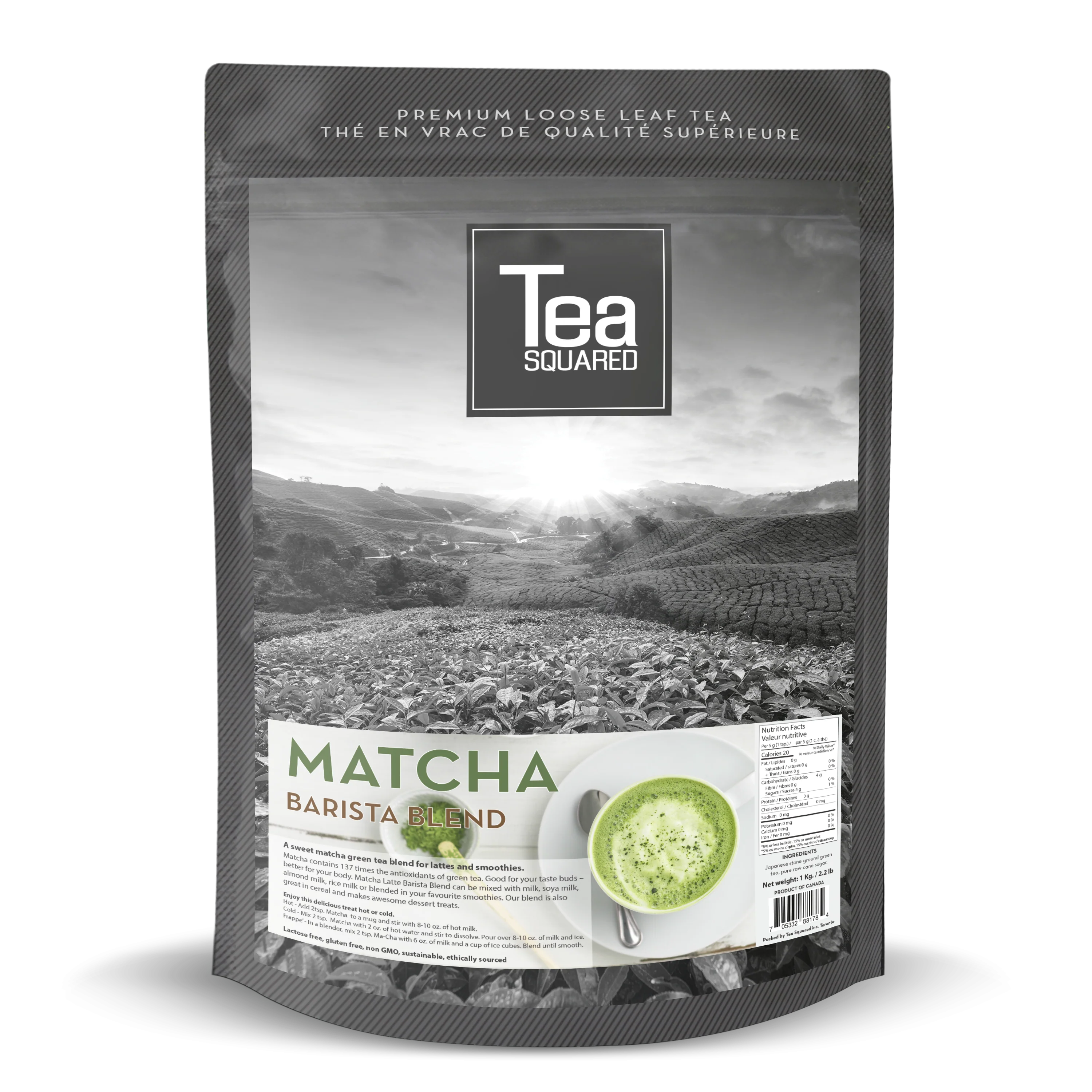 Tea Squared Matcha Barista Blend (1kg)