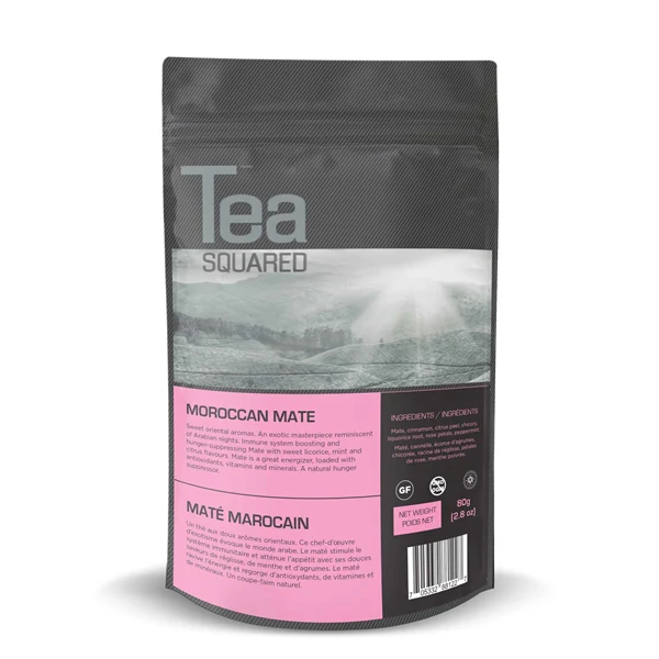 Tea Squared Moroccan Mate Loose Leaf Tea (80g)