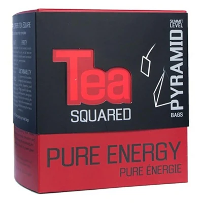 Tea Squared Pure Energy Pyramid Tea Bags