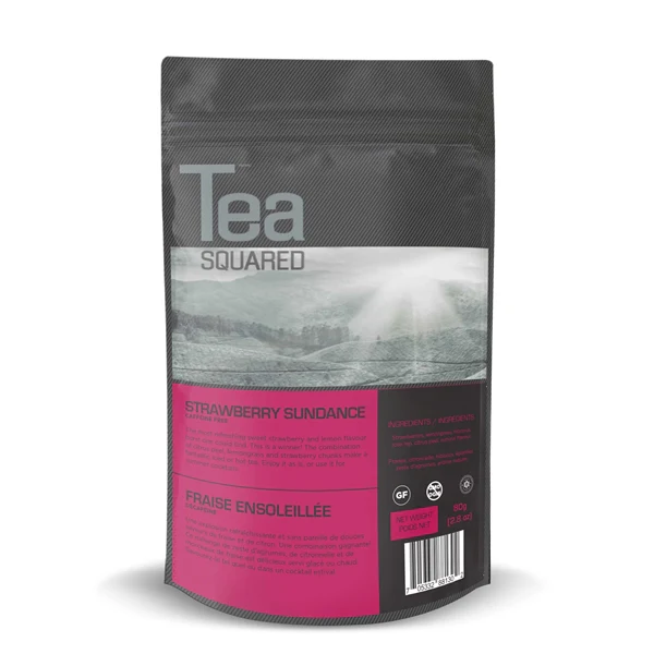 Tea Squared Strawberry Sundance Loose Leaf Tea (80g)