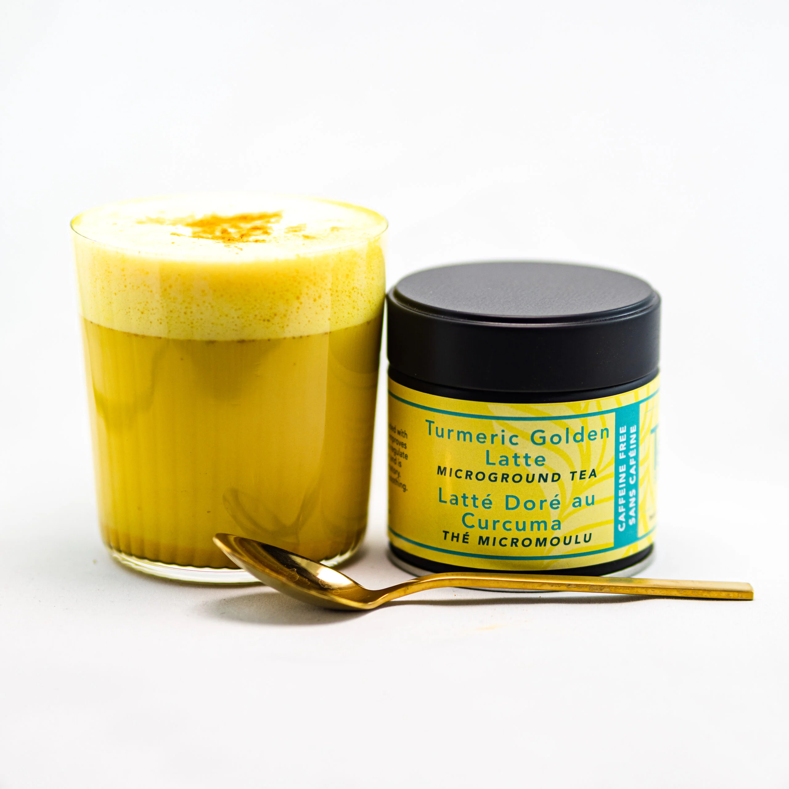 Tea Squared Turmeric Micro-Ground Tea Latte Tin