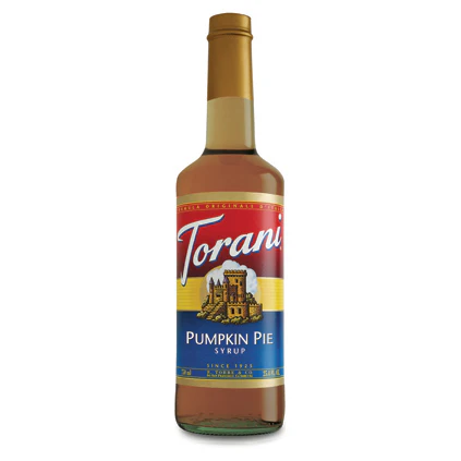 Torani Pumpkin Pie Syrup (750ml)