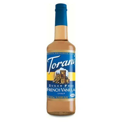 Torani Sugar Free French Vanilla Syrup (750ml)
