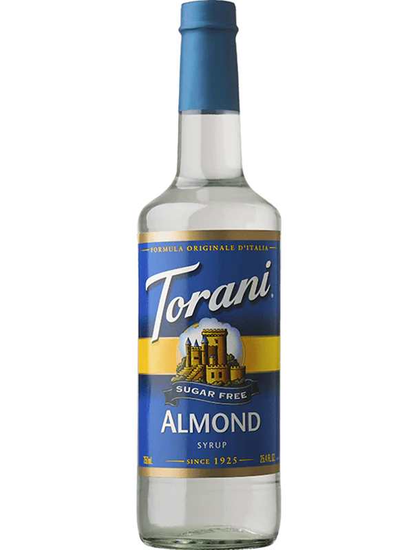 Torani Sugar Free Almond Syrup (750 ml)